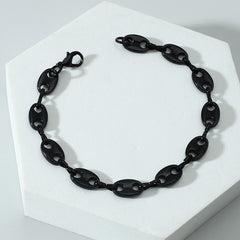 Coffee Bean Necklace Hip Hop Necklace
