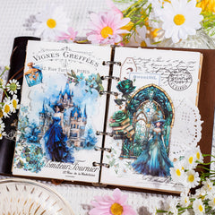 30pcs Alice Alien Figure Sticker Bag Diy Scrapbook Cup Stickers Waterproof
