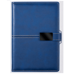 A5 Refillable Leather Journal Notebook with Lined Paper