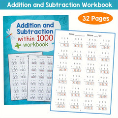 Addition and Subtraction Practice Book: Children's Training & Competition