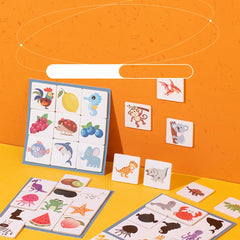 Wooden Shadow Matching Game Puzzle Toy Cognitive Development