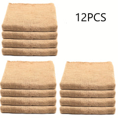 Large Burlap Potato Sack Race Bags Durable Reusable for Family Games Gardening