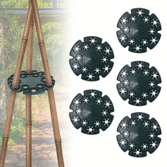 Bamboo Disc Flower Pillar Climbing Frame Fruit Support Plant
