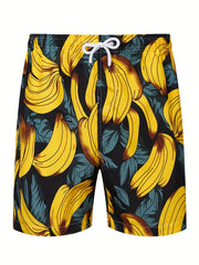 Men's Quick Dry Hawaiian Board Shorts with Mesh Lining