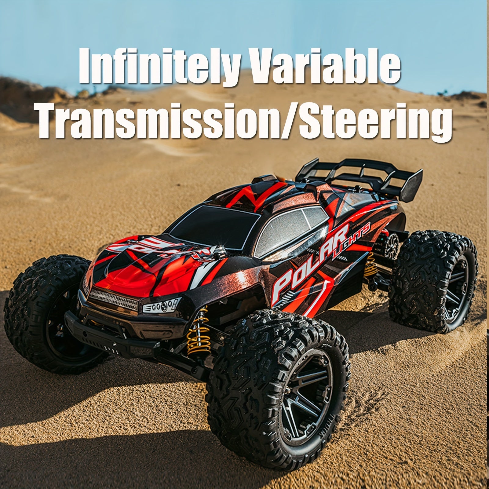 Brushless Motor 2.4G 4WD Drift Vehicle All Terrains Good Shock Absorption