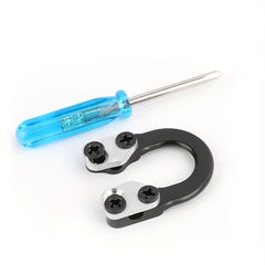 Metal D Ring Compound Bow w/ U-shaped Buckle Grip Splicing Buckle