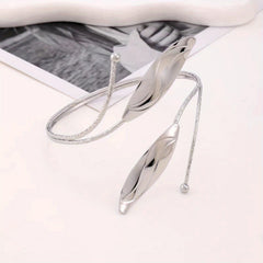 Leaf Metal Pattern Curtain Tieback for Home Bathroom