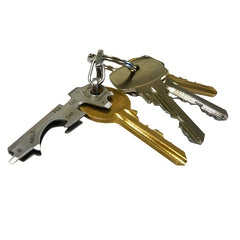 Adventure Carabiner Keychain with Bottle Opener