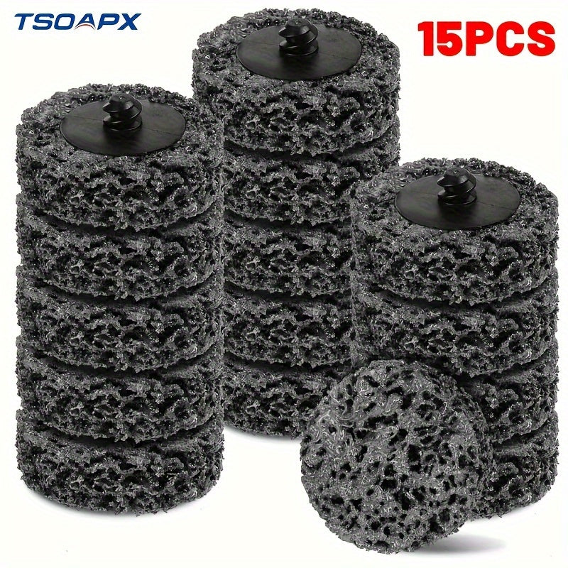 15pcs 5.08cm Quick Change Strip Discs for Drill Paint Stripping Disc