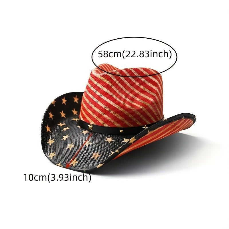 Breathable Sunshade Western Cowboy Hat for Outdoor Activities