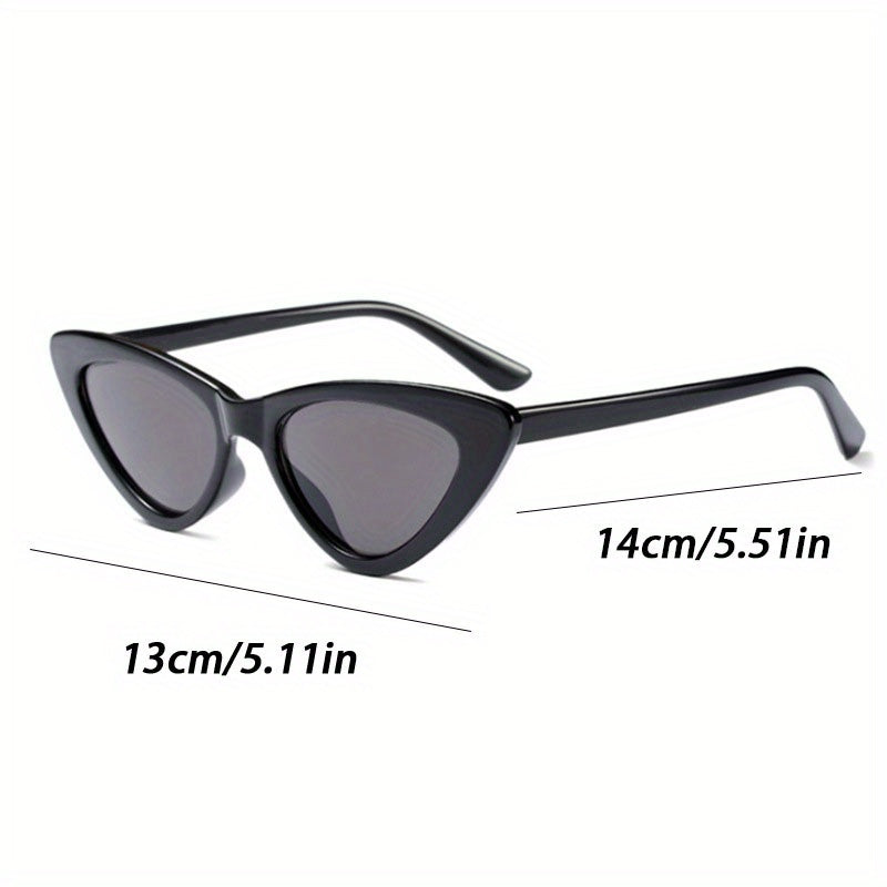 Y2K Cat Eye Sunglasses UV400 Sun Shades for Beach Party Club