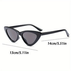 Y2K Cat Eye Sunglasses UV400 Sun Shades for Beach Party Club
