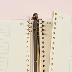 60sheets Sweet Iron Clip Ring Binder Detachable B5 Girl Notebook