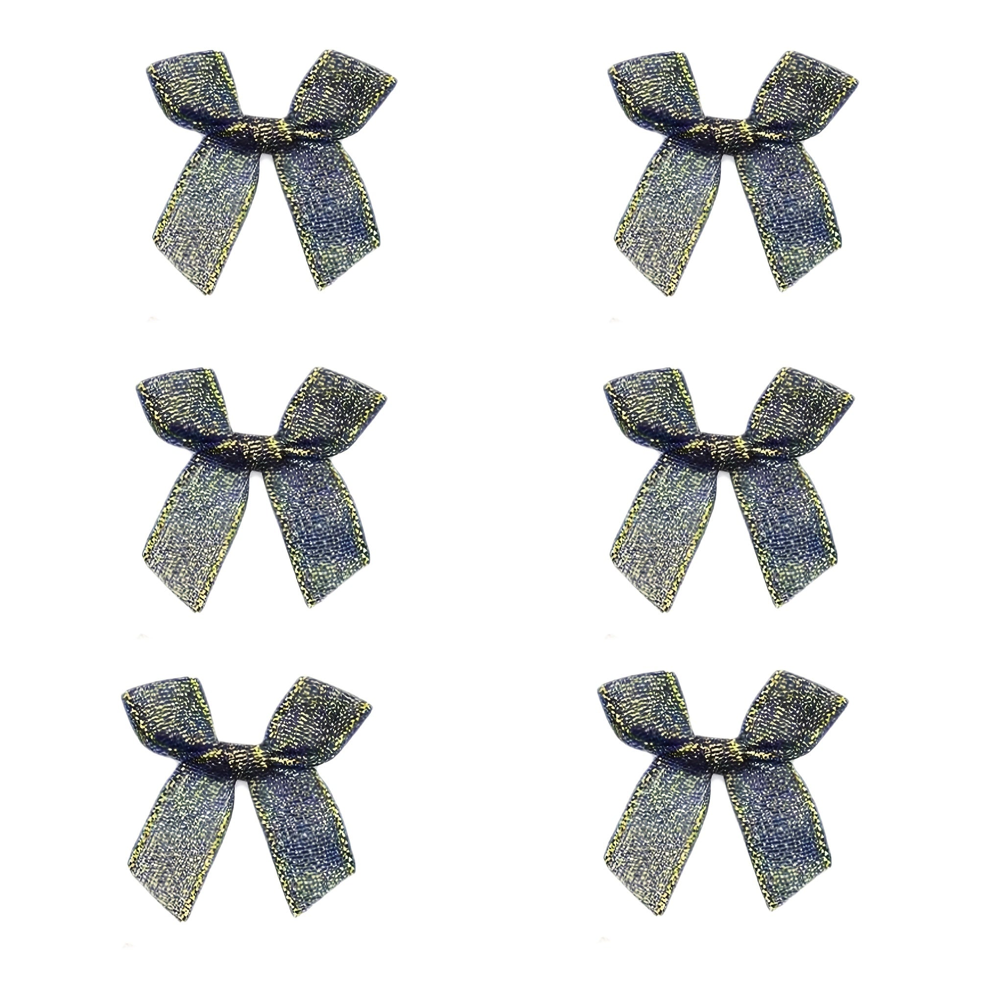 20pcs Golden Onion With Bows DIY Decorative Bows For Decorations