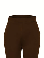  High Rise Flare Leg Pants