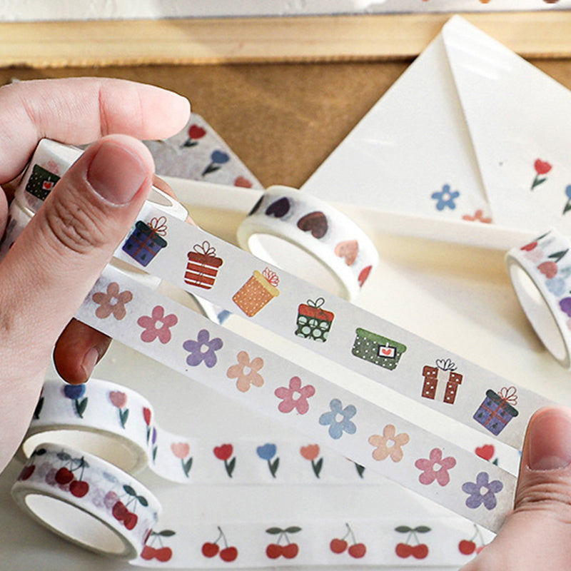 1pc Cartoon Pattern Tape - Random Design