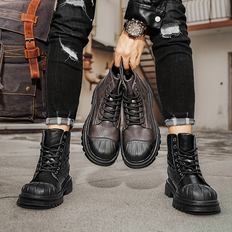 Women's Non-Slip Lace-Up High-Top Hiking Boots