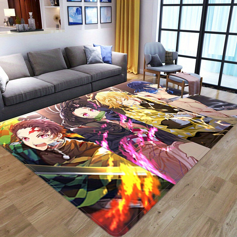 Crystal Velvet Area Rug Non Slip Memory Sponge Stain Resistant