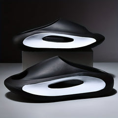 Men's Lightweight Slippers Open Toe Home Shoes For Shower Spring Summer