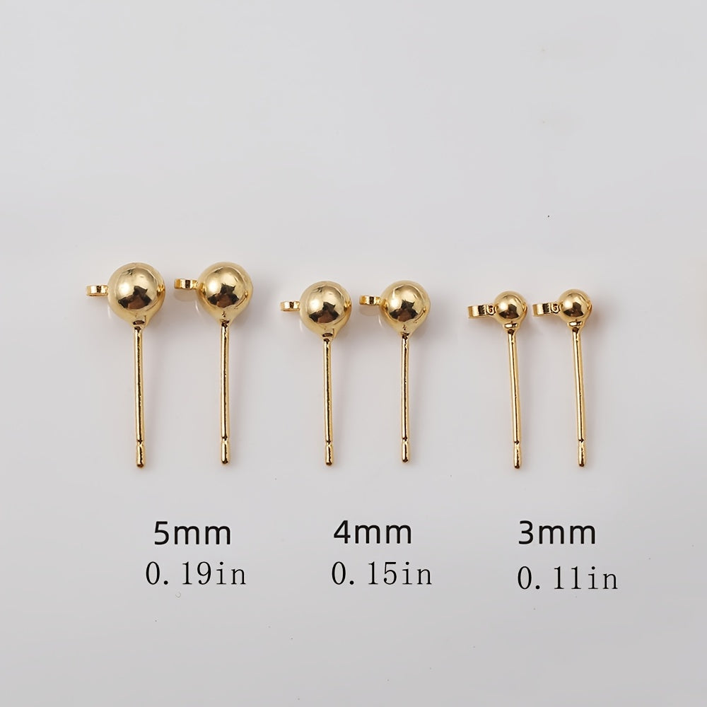 10Pcs DIY Stud Earrings Jewelry Accessories