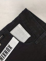 Men's Classic Straight Leg Jeans in Dark Blue Wash