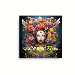 Enchanting Flower Fairy Tale Coloring Book - 25 Unique Pages