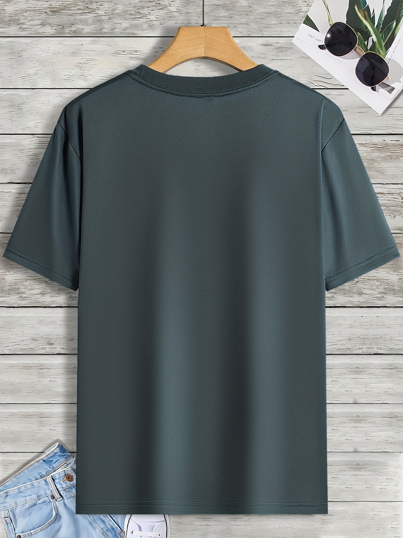 COWBOY Pattern Print Men's Sports T-shirt Outdoor Fitness Gift