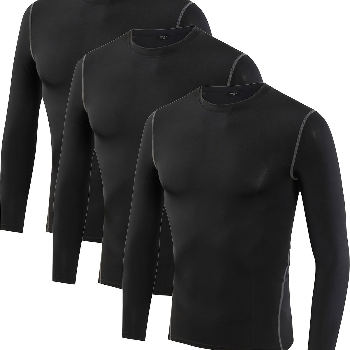 Boy's Sports Long Sleeve Top Quick Drying Active Bottoming Shirt