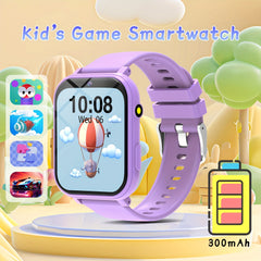 SIMSONFIT Kids Smart Watch 1.83" Colorful Silicone Strap Flashlight Alarm Camera
