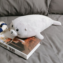 Harbor Seal Plush Toy Soft Stuffed Animal for Nurseries