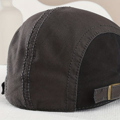 Embroidery Beret Men's Skull Cap Outdoor Leisure Sun Hat
