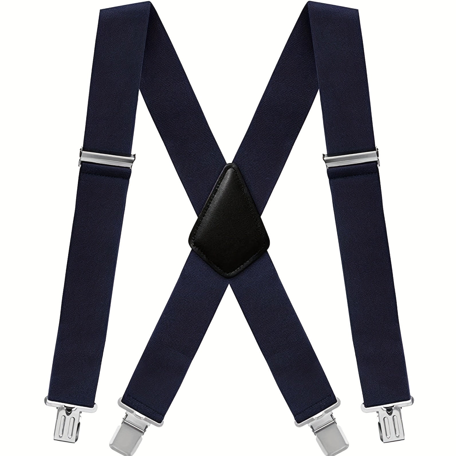 Men's Adjustable Elastic Suspenders with Comfortable Straps