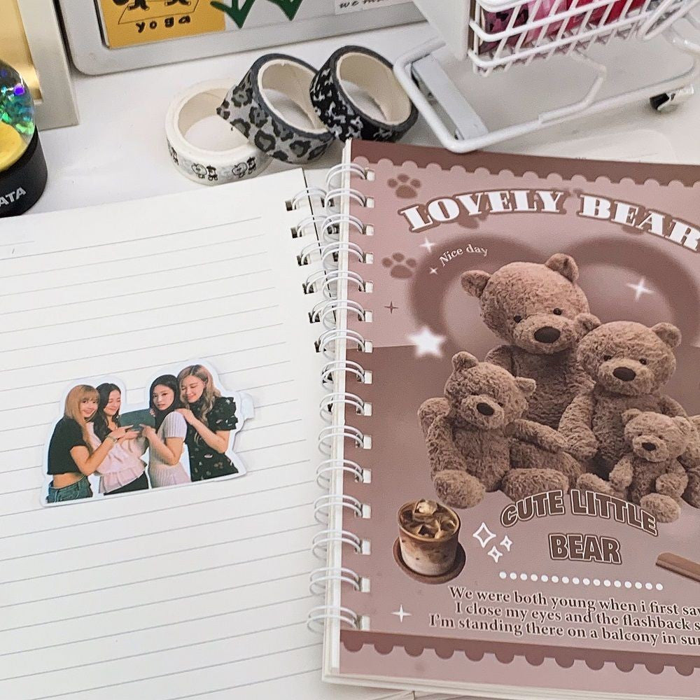 Animal Print A5 Notebook for Students