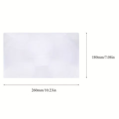 Thin Full Page Reading Mobile Phone 3x Magnifying Glass Lens