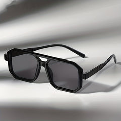 Top Bar Aviator Sunglasses Square Frame Outdoor Glasses UV400