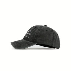 Cat Mom Baseball Cap Cotton Distressed Dad Hat for Women