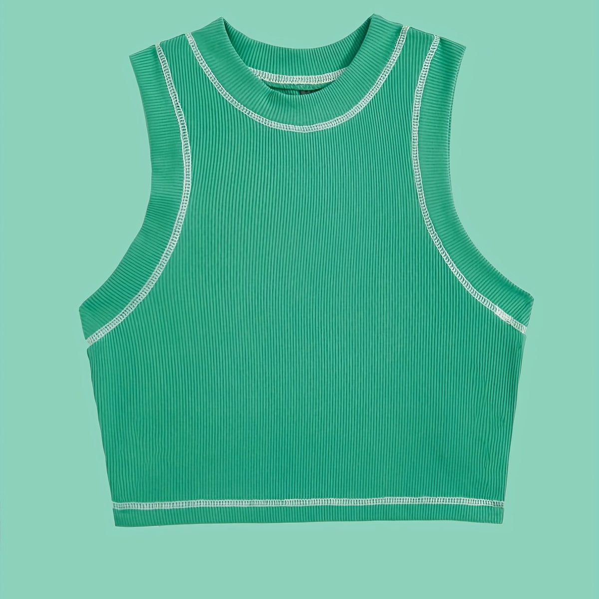 Women's Solid Tank Top Sleeveless Casual Summer Wear