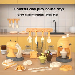 Clay Ice Cream Maker Toy - Ideal Gift for Halloween