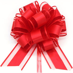 6pcs Pull Bows Christmas Party Birthday Gift Wedding Ribbon Bows