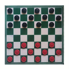 Checkerboard Game For Boys And Girls Interlocking Checkers&Backgammon