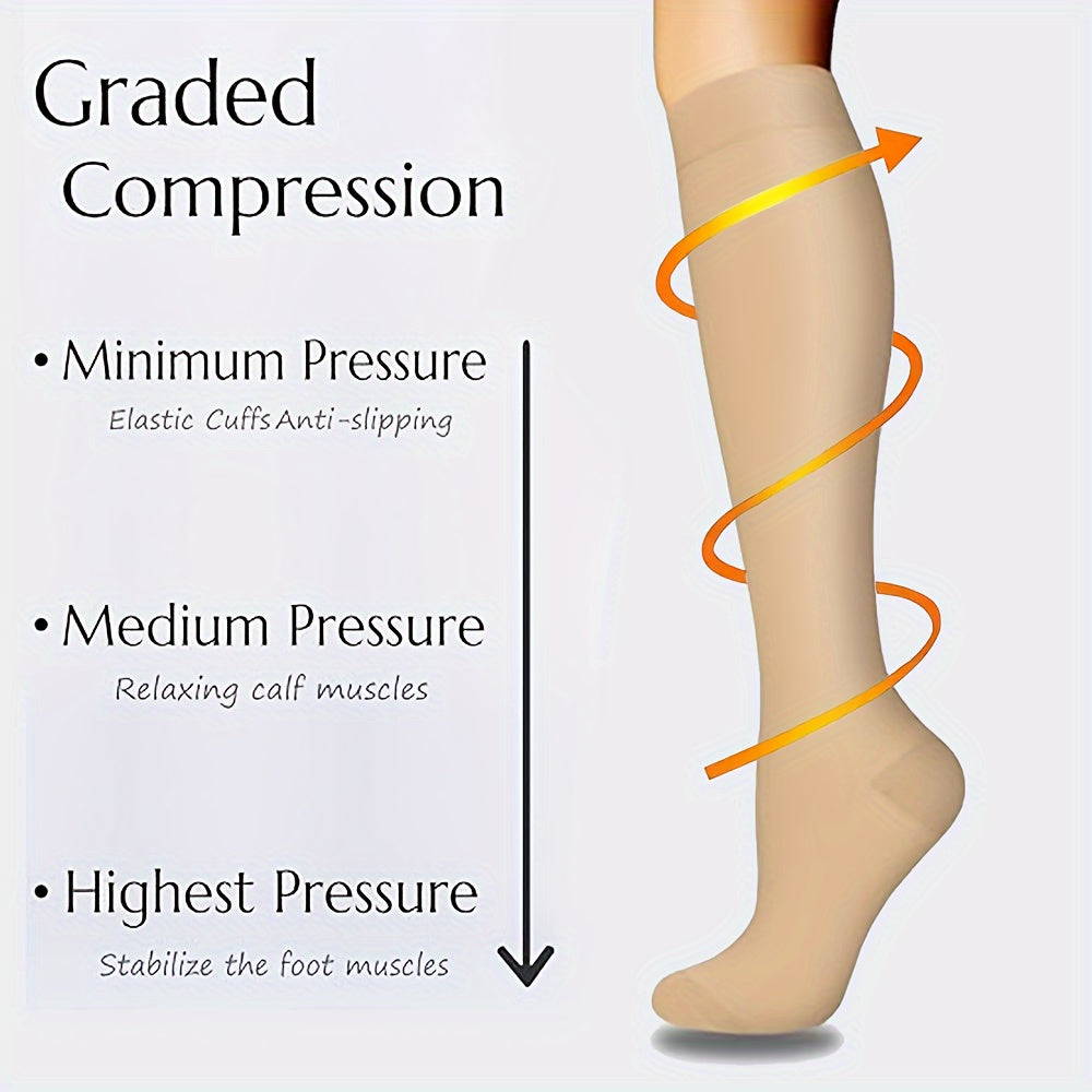 Copper Compression Socks 10-20 mmHg Knee High