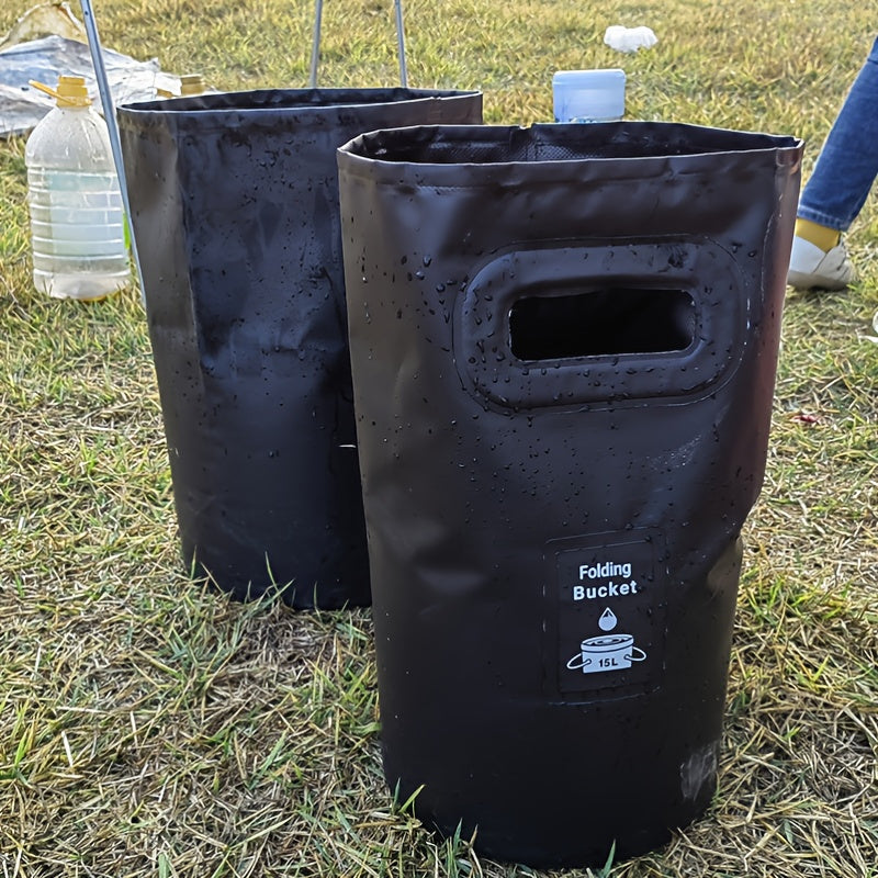 Portable Folding Water Bucket for Camping Fishing Picnic