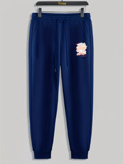 Colorful Clouds Men's Drawstring Sweatpants Loose Casual Trousers