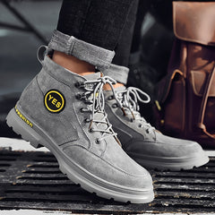 Men's Rugged Look Service Boots Casual Shoes