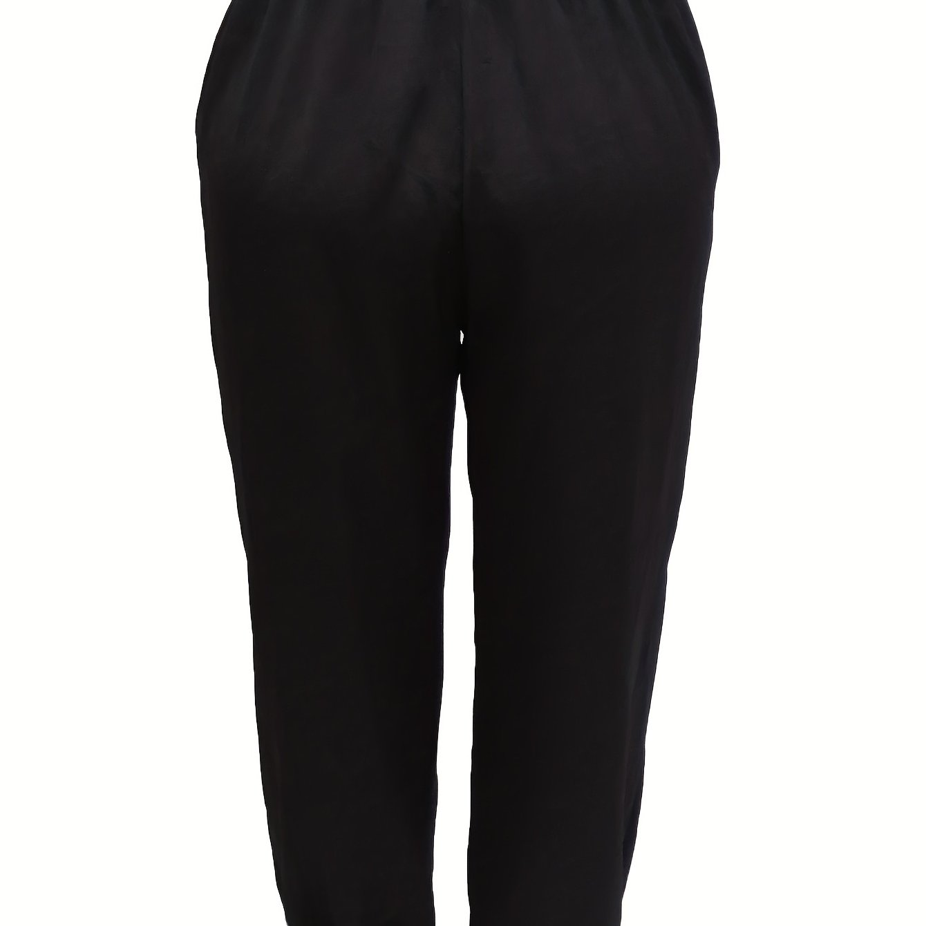  Women's Solid Color Harem Pants