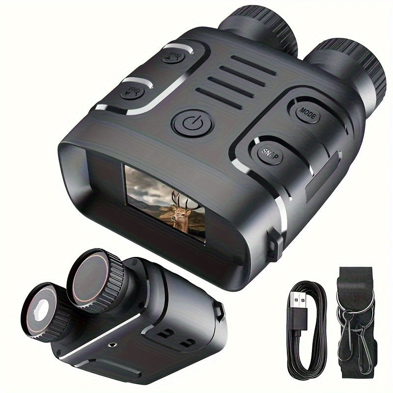 R18 5X Night Vision Binoculars 1080P with USB Charging Cable