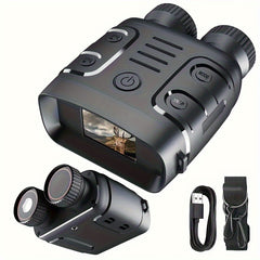 R18 5X Night Vision Binoculars 1080P with USB Charging Cable