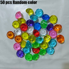 Multicolored Acrylic Gems - Ideal for Pool Party & Birthdays