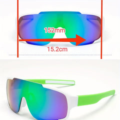 Men's Cycling Sunglasses Colorful Lens Sports Glasses With Box