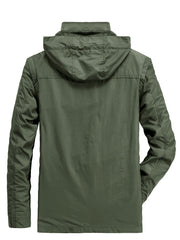 Men's Outdoor Windproof Waterproof Windbreaker Jacket